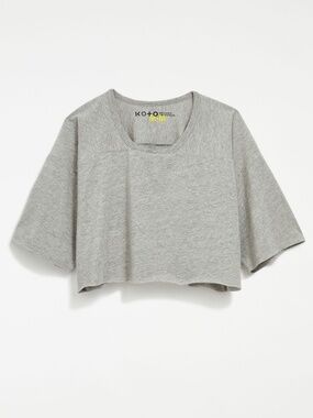 Urban Outfitters’ KO+O Cropped Scrimmage Tee - Grey